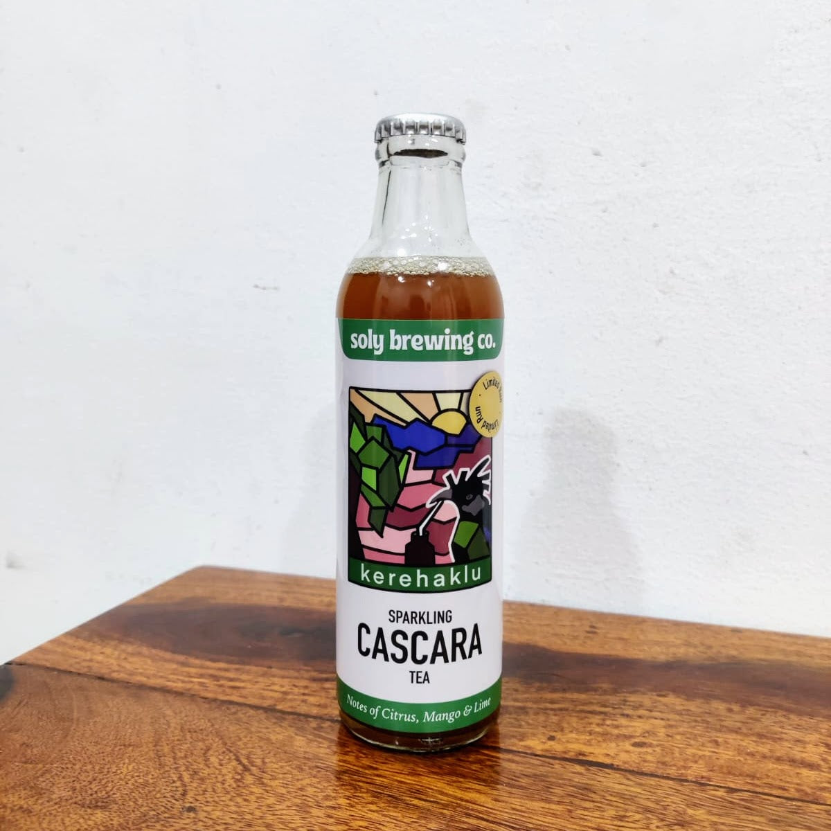 Sparkling Cascara Tea